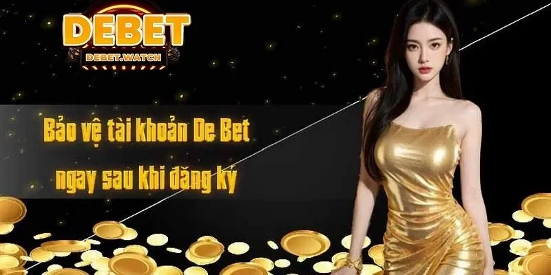 Các thao tác xác minh tài khoản chính chủ tại nhà cái Debet